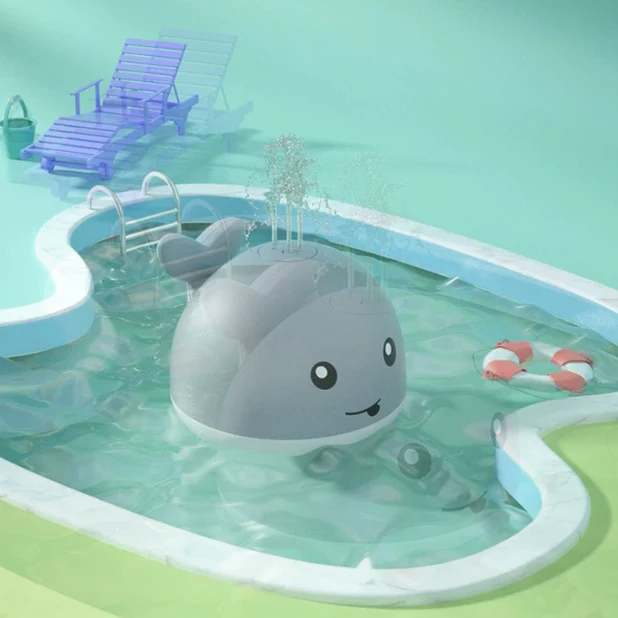 Sprinkler Whale Bath Toy