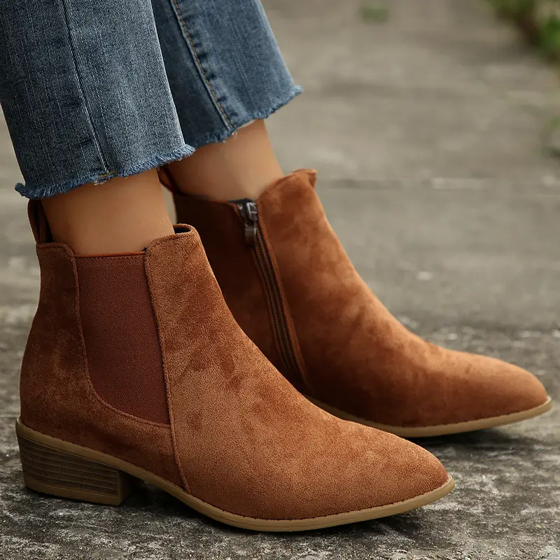 🔥49% OFF💝Women's Chunky Heel Chelsea Boots
