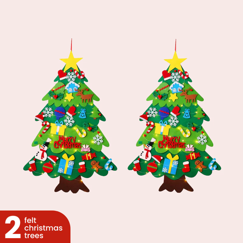 🎄DIY Felt Christmas Tree Set