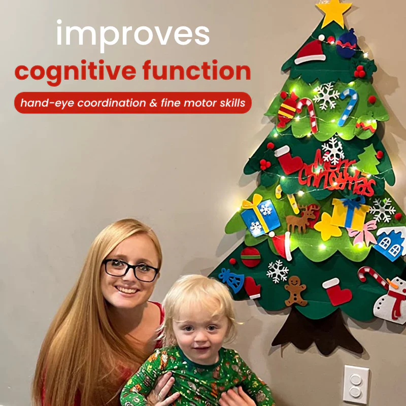 🎄DIY Felt Christmas Tree Set