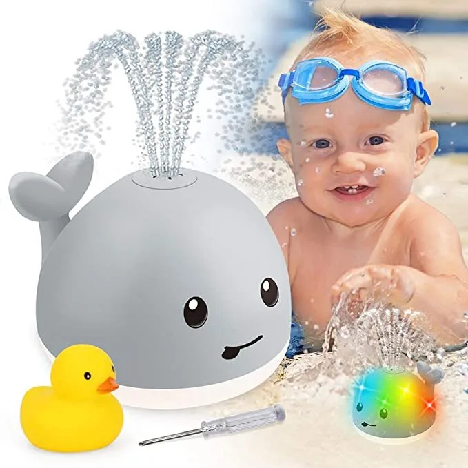 Sprinkler Whale Bath Toy