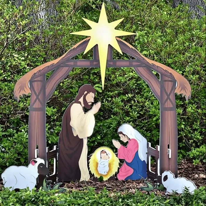 🔥70% OFF 🔥Jesus Nativity Scene Sign