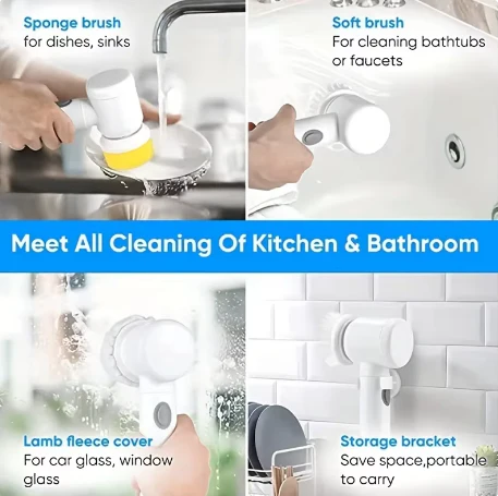 Magic Electric Cleaning Brush USB rechargeable