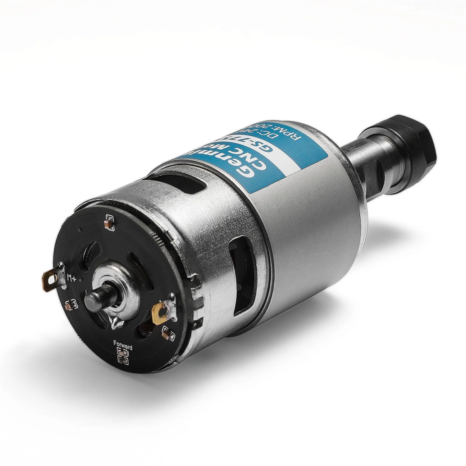 [Open Box] GS-775MR 24V 20,000 RPM Spindle + Collet Holder + Motor Noise Suppression, for 3018 Series