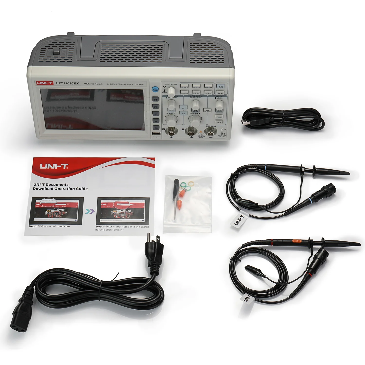 UNI-T UTD2102CEX Dual Channel Digital Storage Oscilloscope
