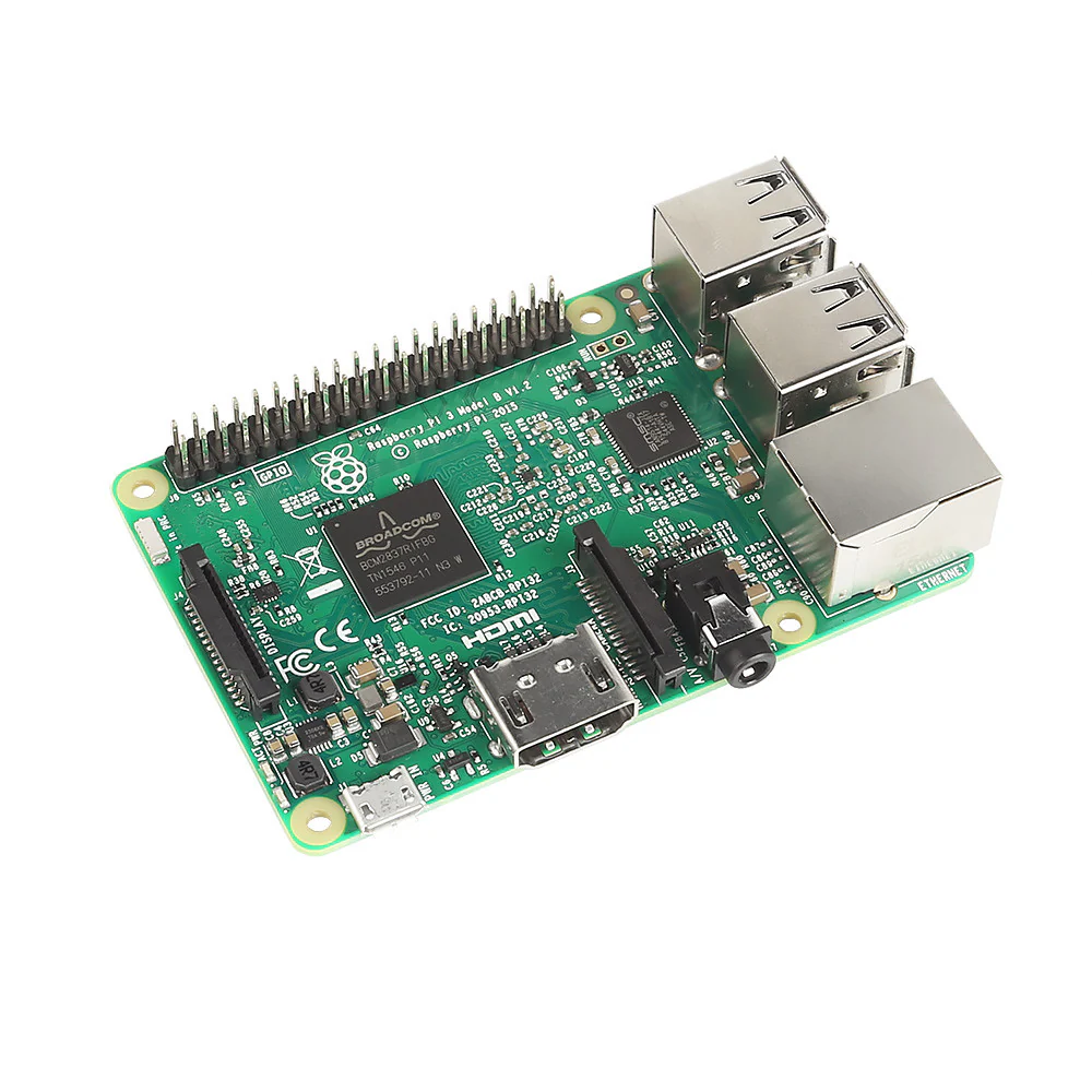 [US ONLY] CNCchinese Raspberry Pi 3 Complete Kit : ABS Case + SD Card + HDMI + HeatSinks + USB Charger (UL Listed) Tutorials&Codes