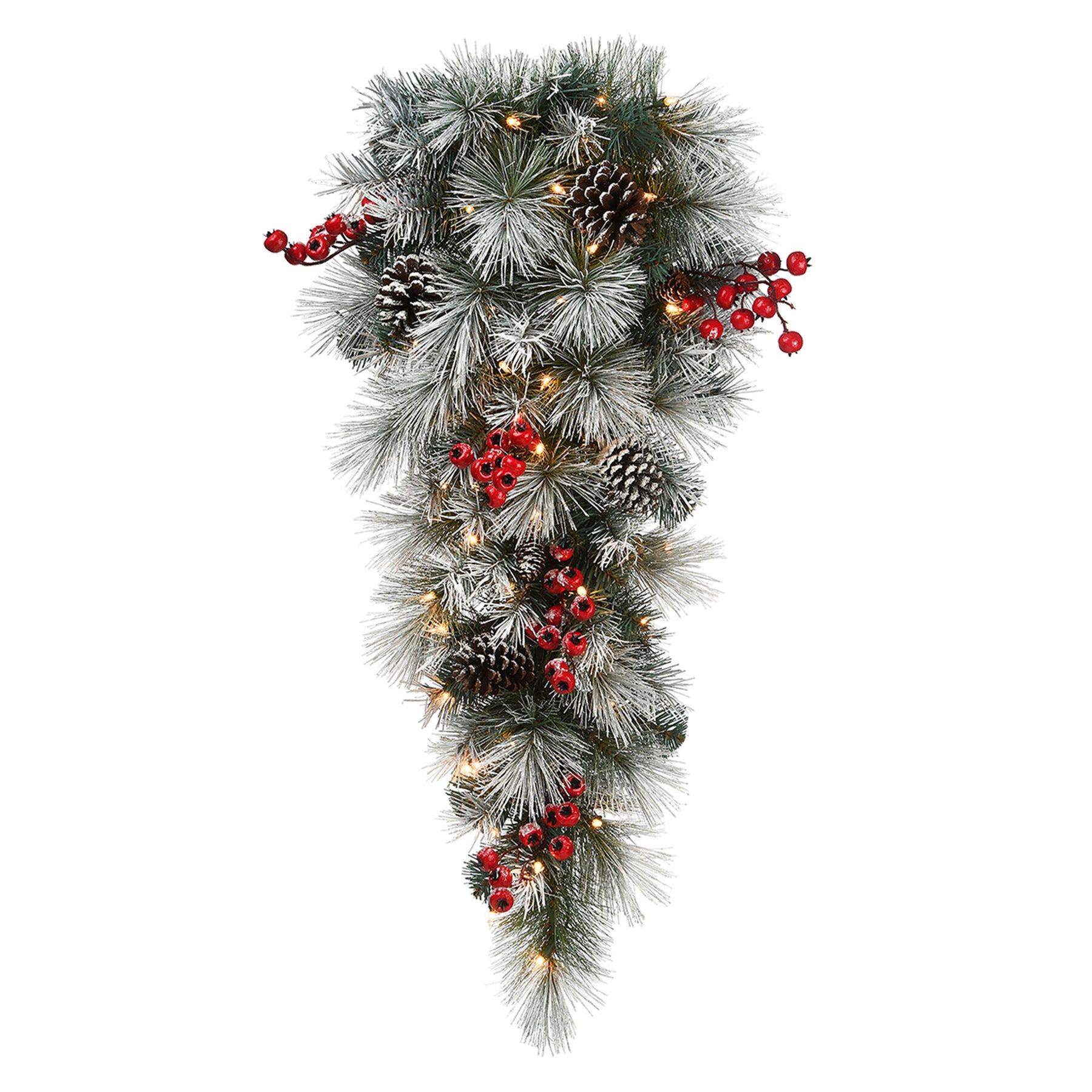 Snowy Glacier Teardrop