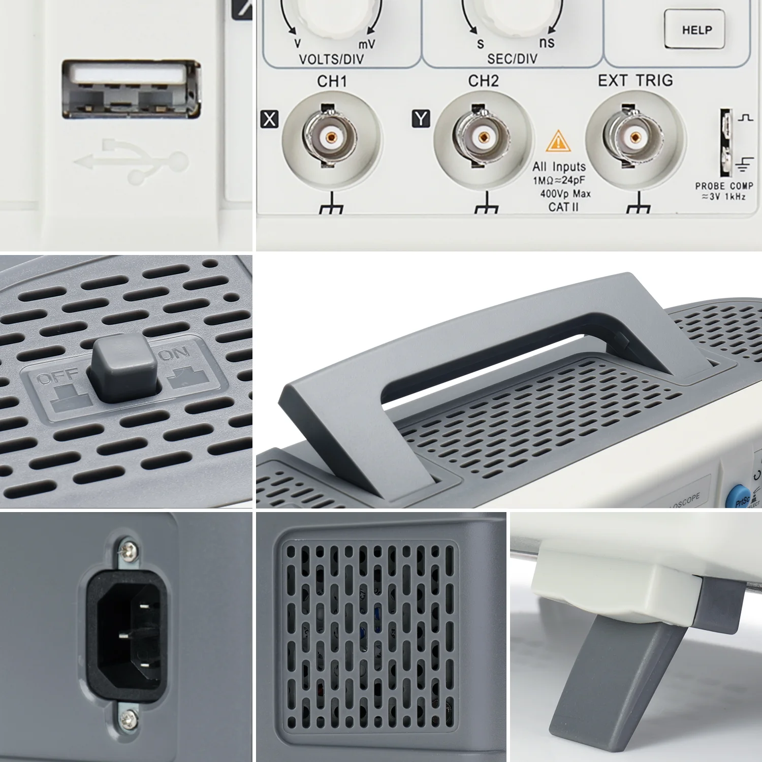 UNI-T UTD2102CEX Dual Channel Digital Storage Oscilloscope